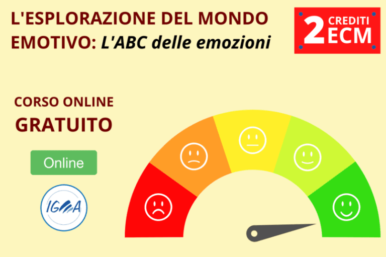 FAD GRATIS con ECM: L’esplorazione del mondo emotivo: l’ABC delle emozioni