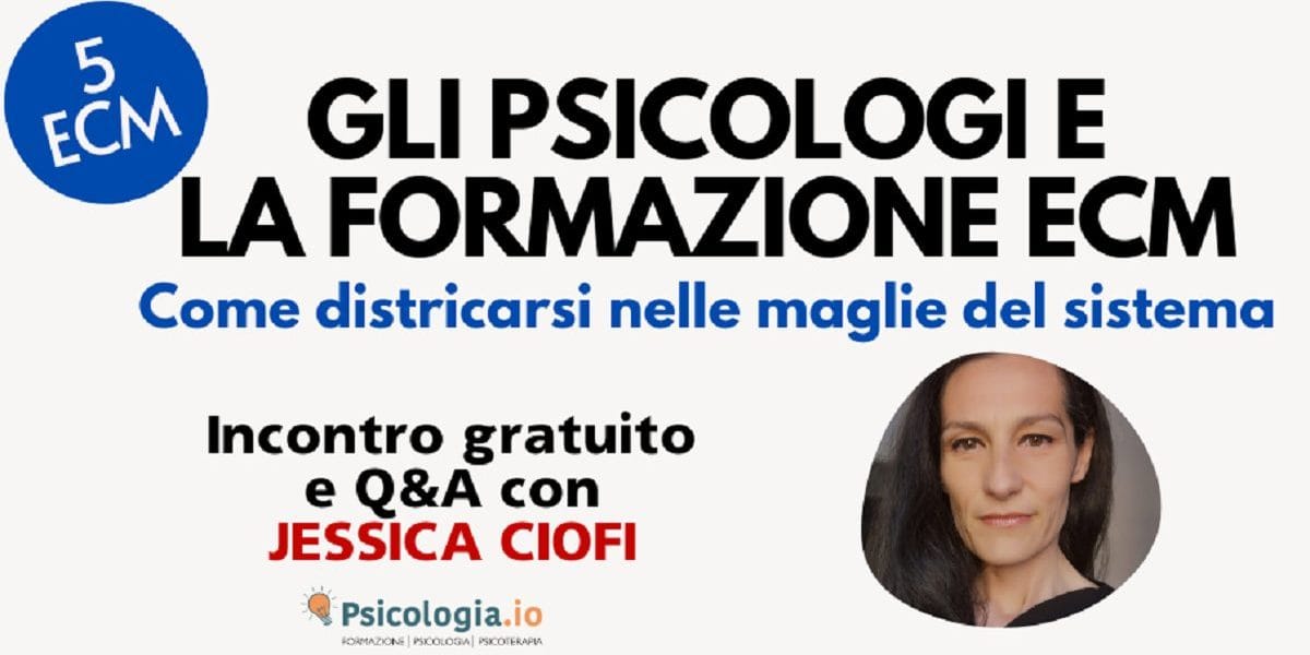 gli psicologi e la formazione ECM