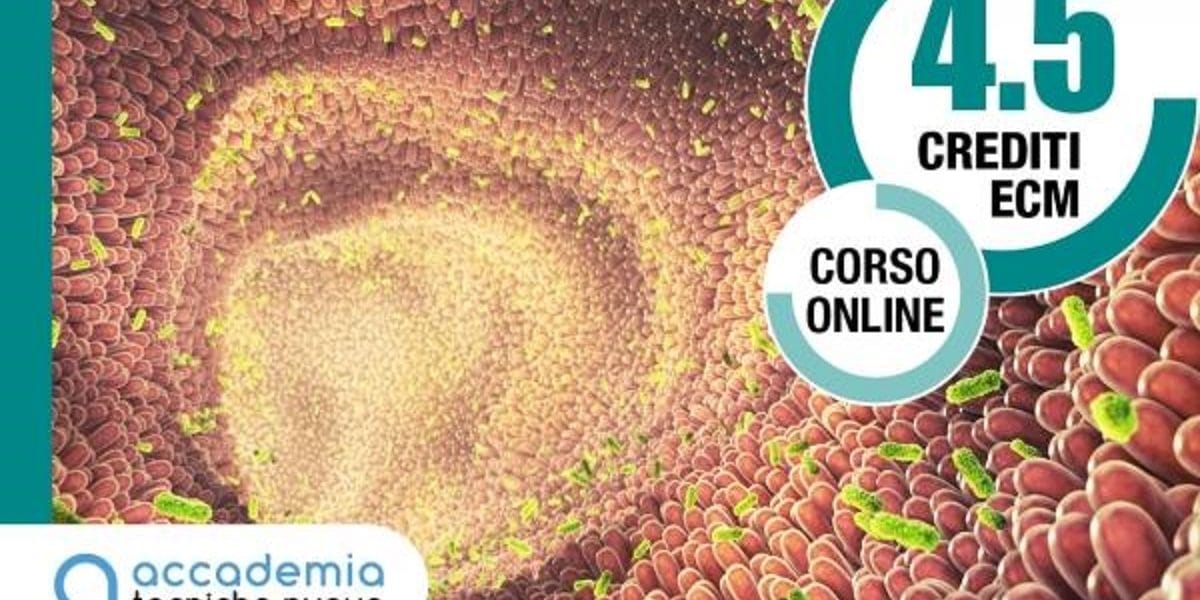 ECM gratis per biologo farmacista dietista ostetrica/o medico disbiosi