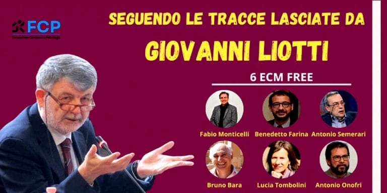 Formazione gratis con crediti ECM per psicologi e tutte le altre professioni sanitarie: “Seguendo le tracce lasciate da Giovanni Liotti”